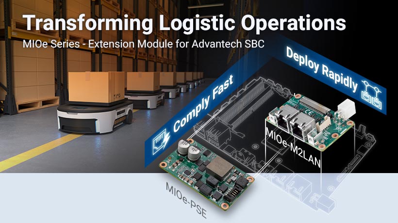 Explore PoE's role in revolutionizing AMR deployment, enhancing safety, and cutting costs in warehouses with Advantech's innovative solutions.